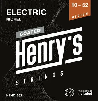 Henry´s Coated Nickel 10-52 Elektromos gitárhúrok