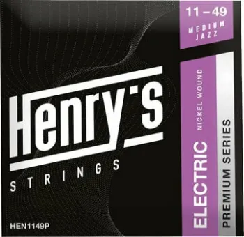 Henry´s Nickel Wound Premium 11-49 Elektromos gitárhúrok