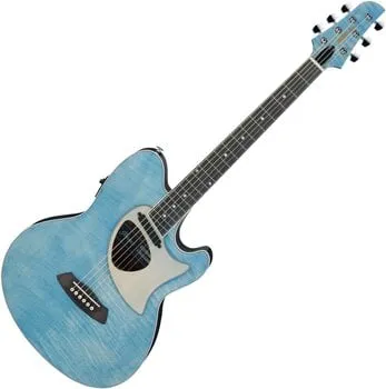 Ibanez TCM50FM-ODB Denim Blue Elektroakusztikus gitár