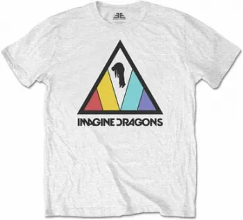 Imagine Dragons Triangle Logo White