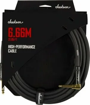 Jackson High Performance Cable Fekete 3,33 m Egyenes - Pipa