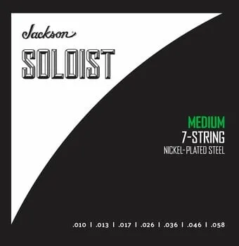 Jackson Soloist-7 Strings Medium 10-58