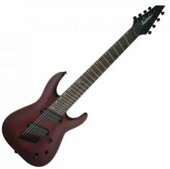 Jackson X Series Dinky Arch Top DKAF8 IL Fekete-Stained Mahogany