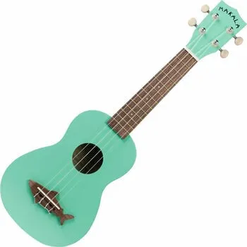 Kala Makala Shark Green Szoprán ukulele