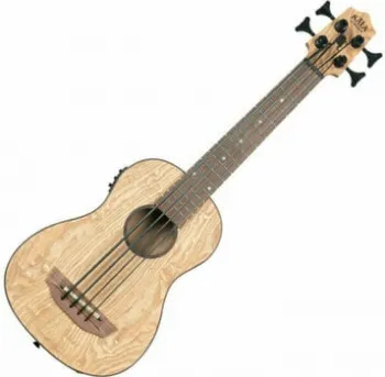 Kala U-Bass Burled Tamo Ash Natural Basszus ukulele