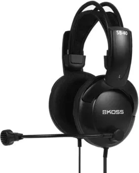 KOSS SB40 Fekete PC headset