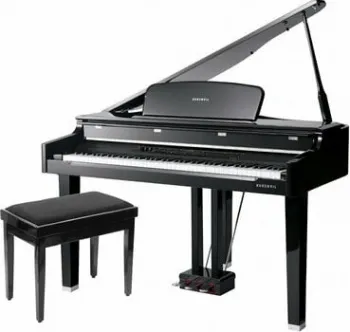 Kurzweil MPG200 Polished Ebony Digitális grand zongora
