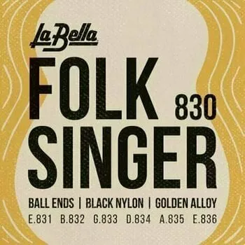 La Bella 830 Folksinger Klasszikus nylon húrok