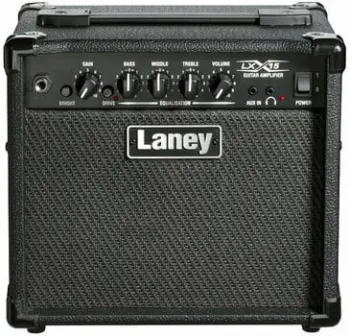 Laney LX15 BK Tranzisztoros gitárkombók (Csak kicsomagolt)