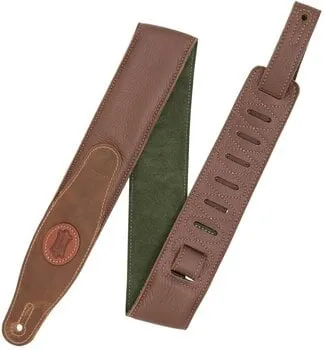 Levys MGS80CS-BRN-GRN Gitárszíj Brown & Green