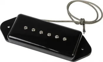 Lollar Pickups P-90 Dogear Tall Black Hangszedő