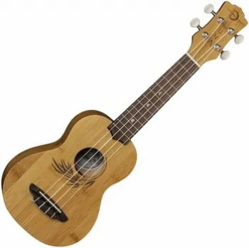Luna UKE BAMBOO S Szoprán ukulele Natural