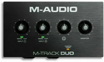 M-Audio M-Track Duo USB Audio interfész