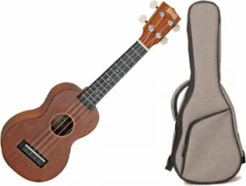 Mahalo MJ1 SET Transparent Brown Szoprán ukulele