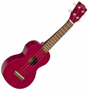 Mahalo MK1 Transparent Red Szoprán ukulele