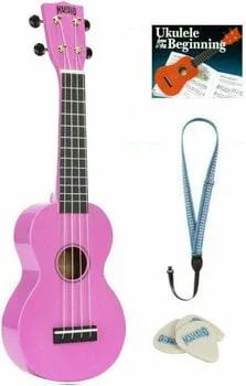 Mahalo MR1-PK SET Szoprán ukulele Rózsaszín