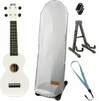 Mahalo MR1 White SET Szoprán ukulele Fehér