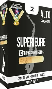 Marca Superieure - Eb Alto Saxophone #2.0 Alt szaxofon nád