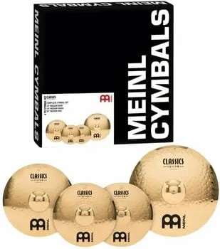 Meinl Classics Custom Brilliant Complete Cymbal Set Cintányérszett