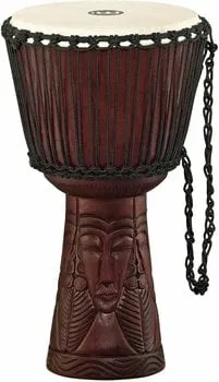 Meinl PROADJ4-L Professional African NaturalCarved Face 12 Djembe