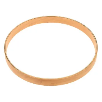 Millenium 22 Bass Drum hoop natural