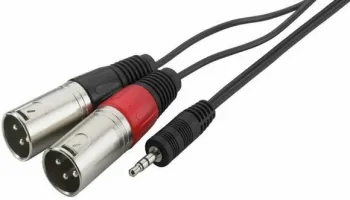 Monacor MCA-129P 1 m Audiokábel