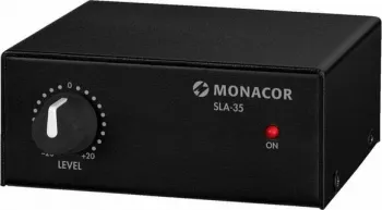 Monacor Pre-AmplifierAttenuator SLA-35 Mikrofon előerősítő
