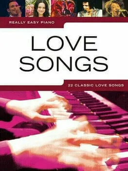 Music Sales Really Easy Piano: Love Songs Kották