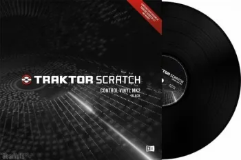 Native Instruments Traktor Scratch Control Vinyl MK2 Black
