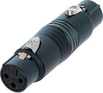 Neutrik NA3FF-B Adaptor XLR-XLR