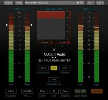 Nugen Audio ISL 2ST (Digitális termék)