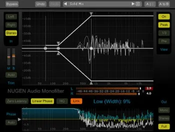 Nugen Audio Monofilter  Monofilter V4 UPG (Digitális termék)