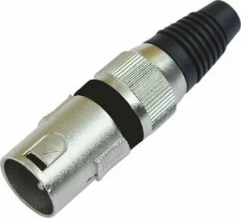 Omnitronic Road Metal XLR Plug XLR csatlakozó