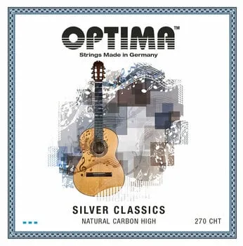 Optima 270.CHT Silver Classics Carbon High Klasszikus nylon húrok