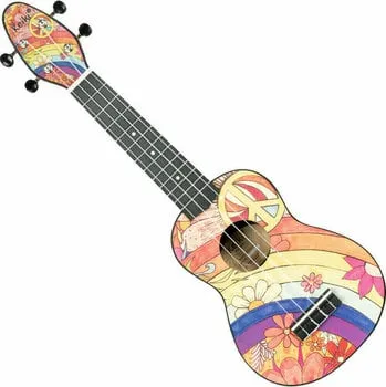 Ortega K2-68-L Szoprán ukulele Peace 68