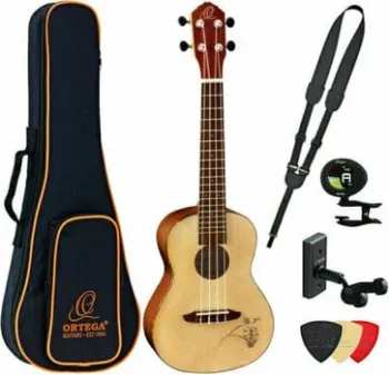 Ortega RU5 Deluxe SET Koncert ukulele Natural