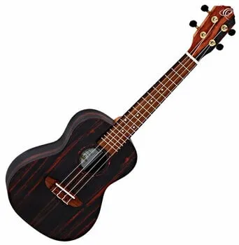 Ortega RUEB-CC Ebony Natural Koncert ukulele