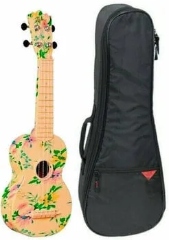 Pasadena WU-21F3-WH SET Floral Szoprán ukulele