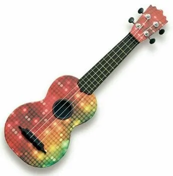 Pasadena WU-21G2-BK Multicolor Szoprán ukulele