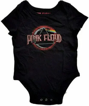 Pink Floyd Dark Side of the Moon Seal Baby Grow Black