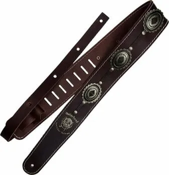 Richter Motörhead Concho Strap Gitárszíj Brown  Old Silver