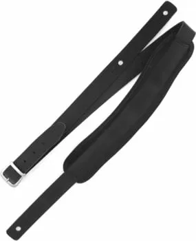 Richter Slim Deluxe Buffalo Black Gitárszíj Black