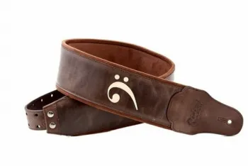 RightOnStraps Bassman Gitárszíj Fakey Brown