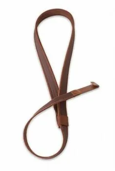 RightOnStraps Classical-Hook Gitárszíj Brown