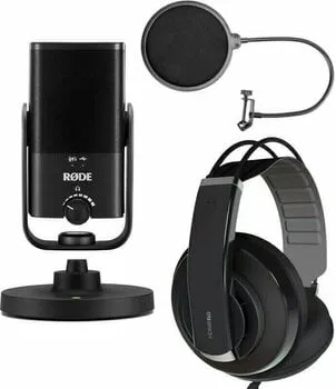 Rode NT-USB Mini Youtube & Podcast SET 4 USB-s mikrofon