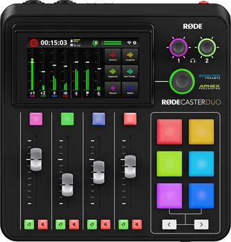 Rode RODECaster Duo Black Podcast keverő