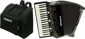 Roland FR-4x Black Bag SET Fekete Billentyűs harmonika