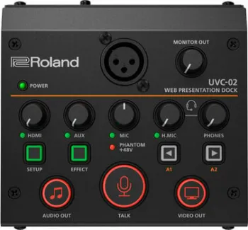 Roland UVC-02 Web Presentation Dock Videó keverőpult