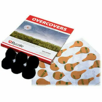 Rycote Overcovers Lavalier Mics BK Szélfogó