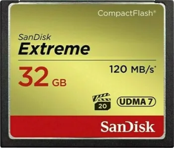 SanDisk Extreme CompactFlash 32 GB SDCFXSB-032G-G46 CompactFlash 32 GB Memóriakártya